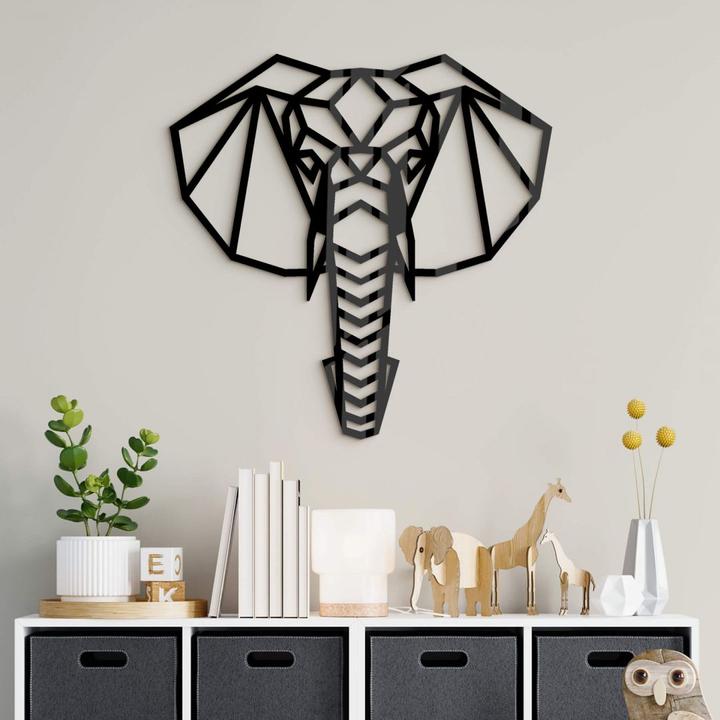 Actual product image Trenddeko Origami elephant head