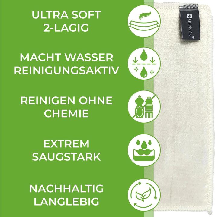 Produktbild Quick Aid Bambus-Reinigungstuch (1 Stk.)