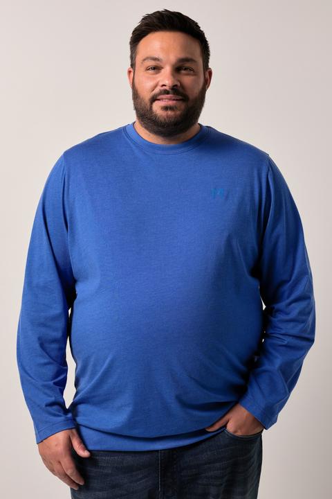 Produktbild Men+ Langarmshirt, Bauchfit, Spezialschnitt, Basic, Rundhals, bis 10 XL (XXL)