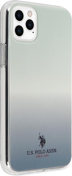Produktbild U.S. Polo US Polo USHCN65TRDGLB iPhone 11 Pro Max Blue / Blue Gradient Pattern Collection (Apple iPhone 11 Pro Max)