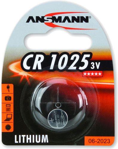 Actual product image Ansmann CR 1025 (1 pcs., CR1025, 30 mAh)