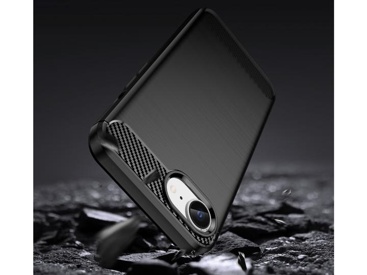 Produktbild Screenguard Carbon Brushed Soft TPU Hülle (Apple iPhone 17e)