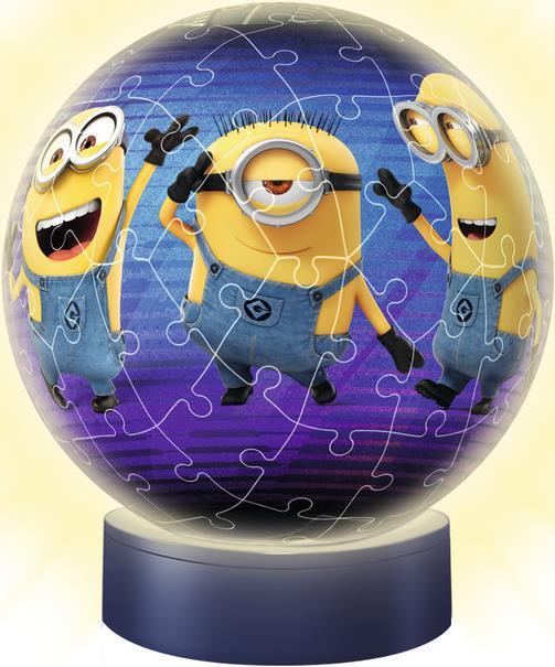 Actual product image Ravensburger Despicable Me 3 night light (72 pieces)