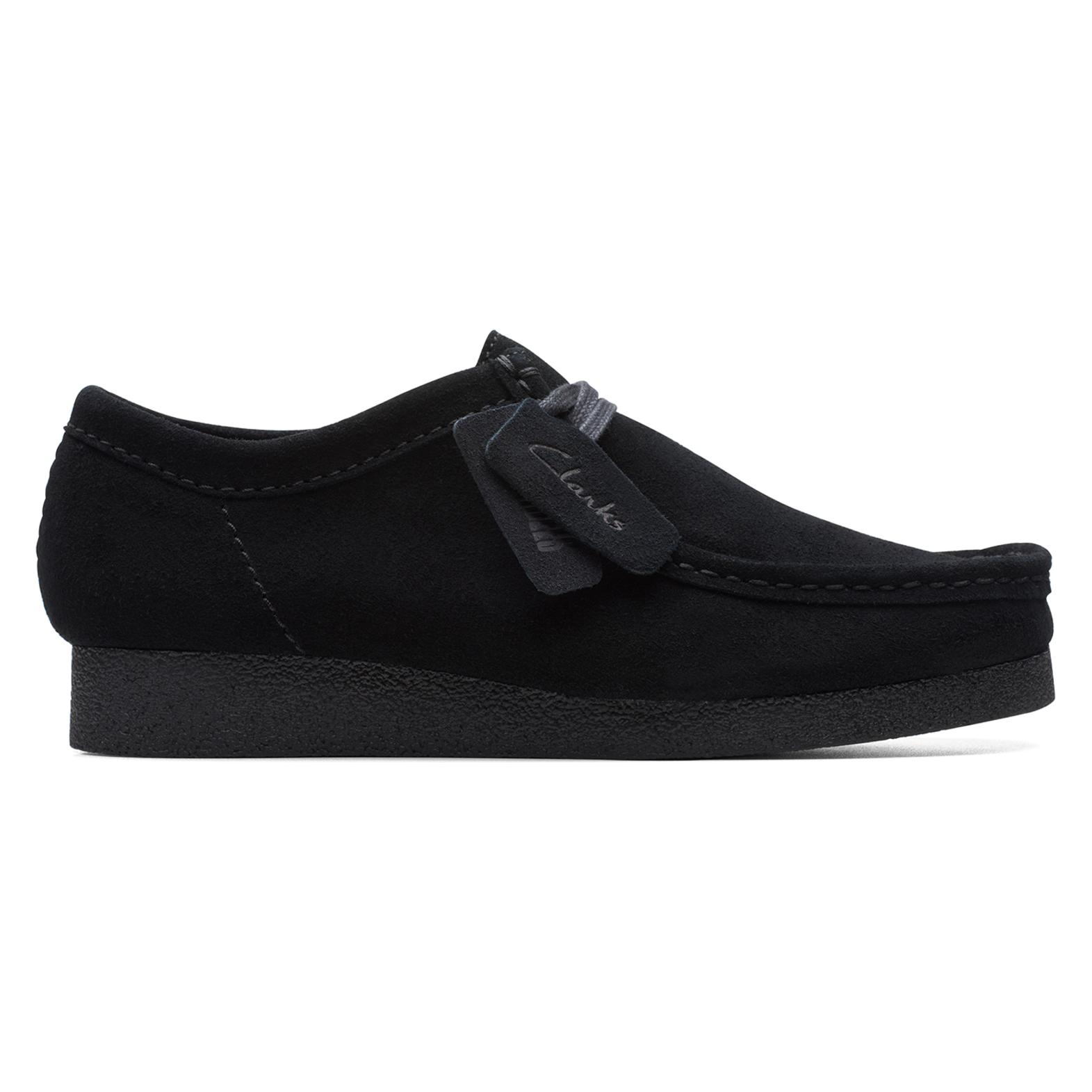 Clarks, Herren, Halbschuhe, Wallabee Evo - 64375, Schwarz, (46)