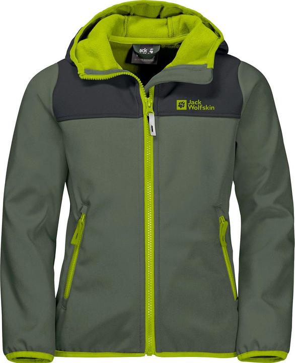 Produktbild Jack Wolfskin Fourwinds Kinder Softshelljacke (128)