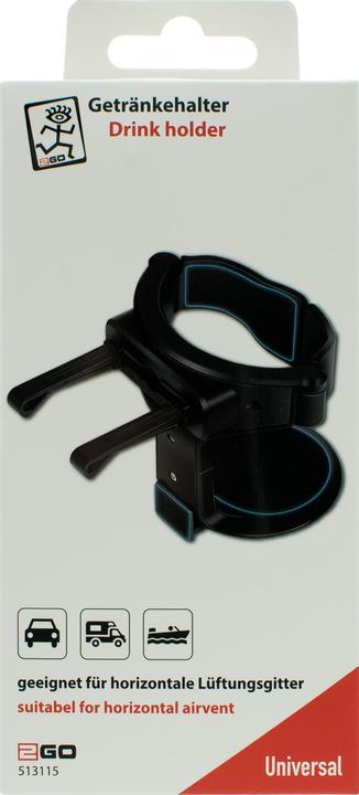 Image du produit 2GO Porte-gobelets de voiture pour les grilles d'aération
