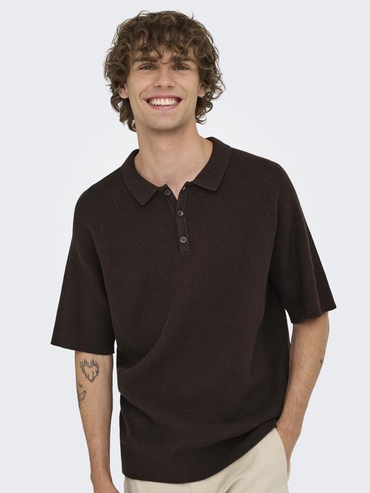 Immagine prodotto Only & Sons ONSJAMES Gestricktes Poloshirt Polo (S)