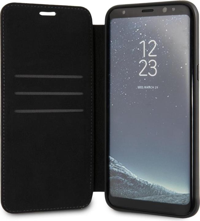 Actual product image Mercedes-Benz Book Case Genuine Leather (Samsung Galaxy S8+)