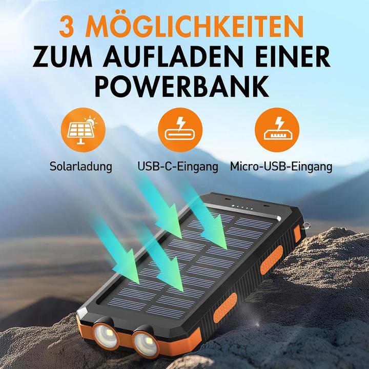 Immagine prodotto Vikeri Solar Powerbank (26800 mAh)