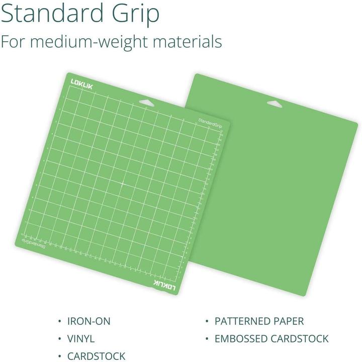 Image du produit Loklik Cutting Mat Standard Grip - Pack de 3 *vert