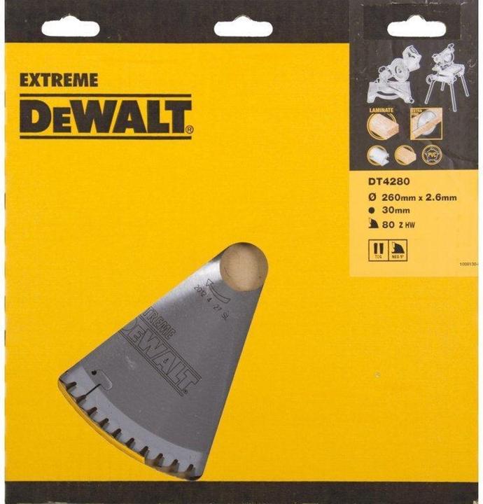 Actual product image DeWalt Handheld circular saw blade