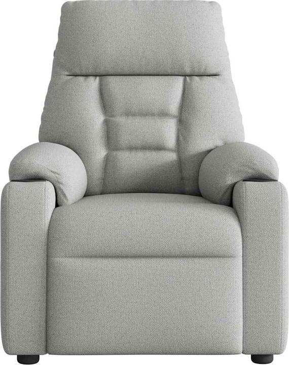 Immagine prodotto vidaXL Sedia da massaggio in tessuto grigio nuvola