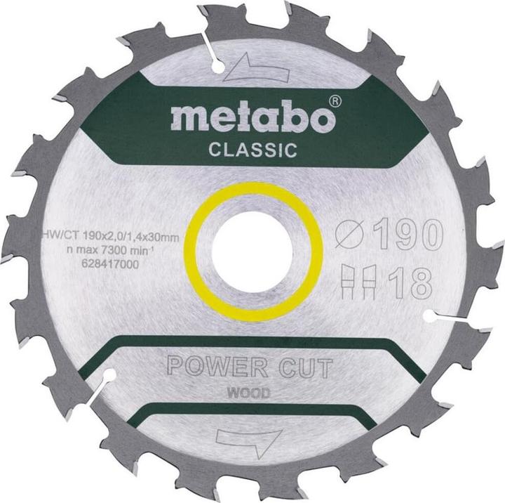 Produktbild Metabo Kreissägeblatt