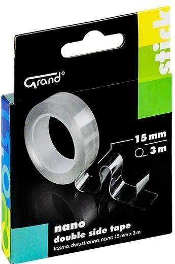 Actual product image GrandHall Doppelseitiges Klebeband Nano 15mmx3m GRAND (15 mm)