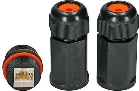 Actual product image EGB Cat6a RJ45 connector IP 67