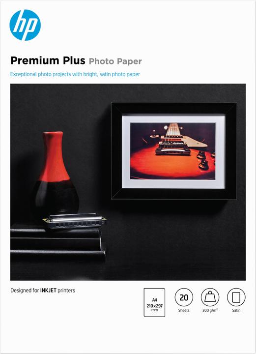 Actual product image HP CR673A Semi-gloss photo paper (300 g/m², A4, 20 pcs.)