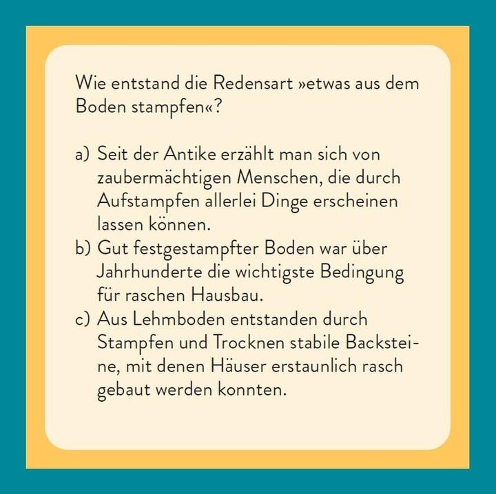 Produktbild Der springende Punkt - Das Sprichwörter-Quiz (Deutsch)