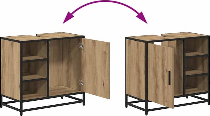 Actual product image vidaXL Badezimmer Schrank