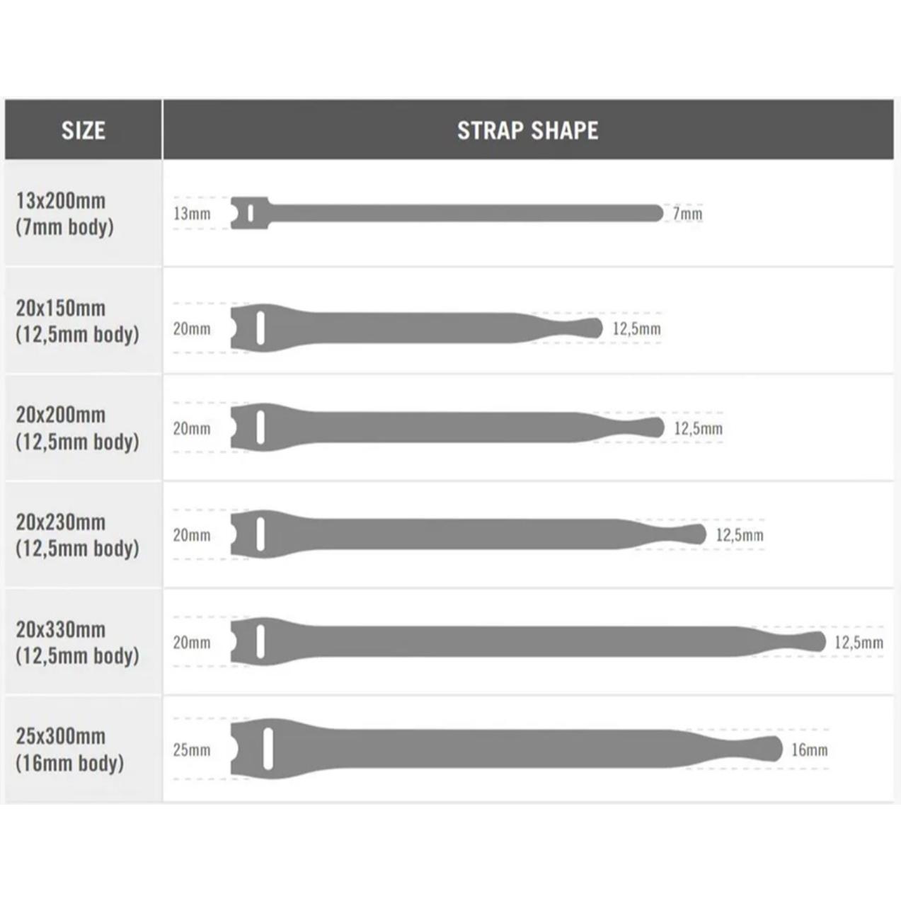 Thumbnail - Velcro brand, Kabelbinder, Professional Markenkabelbinder (Klettkabelbinder, 330 mm, 100 Stk.)