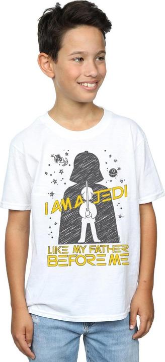 Produktbild Star Wars Jedi Like My Father TShirt Jungen (140, 146)