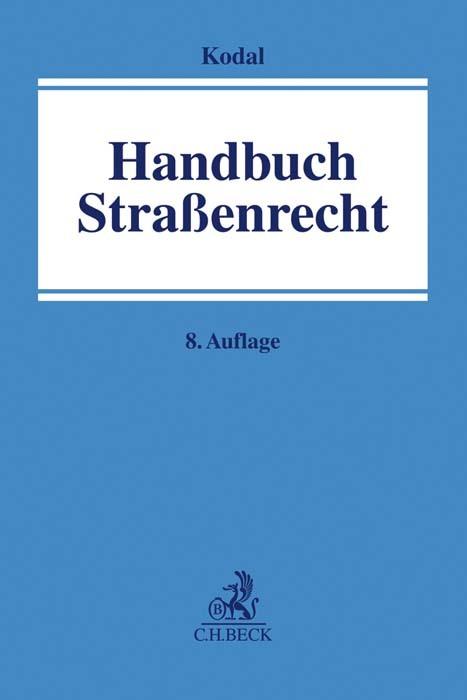 Produktbild Strassenrecht (Deutsch, Kurt Kodal, 2020)