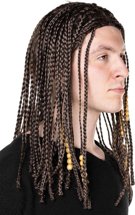 Produktbild Smiffys Braids mit Perlen – Flechtfrisur Perücke
