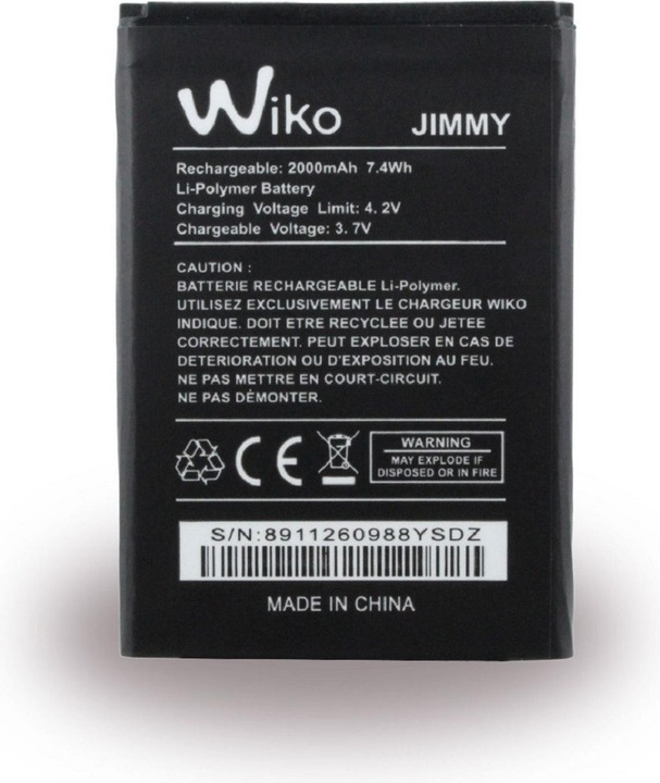Produktbild Wiko Original Akku für Jimmy