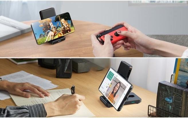 Actual product image Joyroom JR-WQS01 4-in-1 Foldable Charging Station (Type-C Version) (7.50 W)