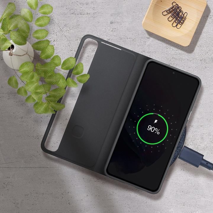 Actual product image Samsung Smart Clear View Cover (Samsung Galaxy S21+ 5G)