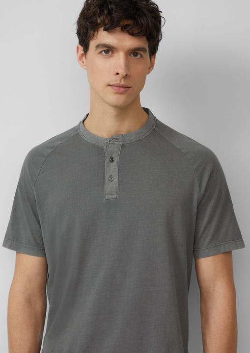 Produktbild S.Oliver T-Shirt Henley-T-Shirt mit Raglanärmeln und Garment Dye (L)