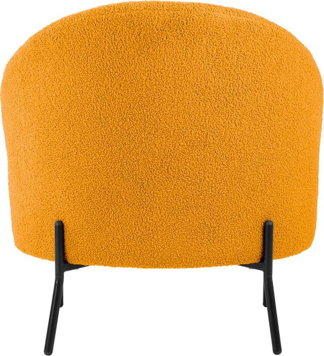 Actual product image Leitmotiv Chair Noble Teddy Curl