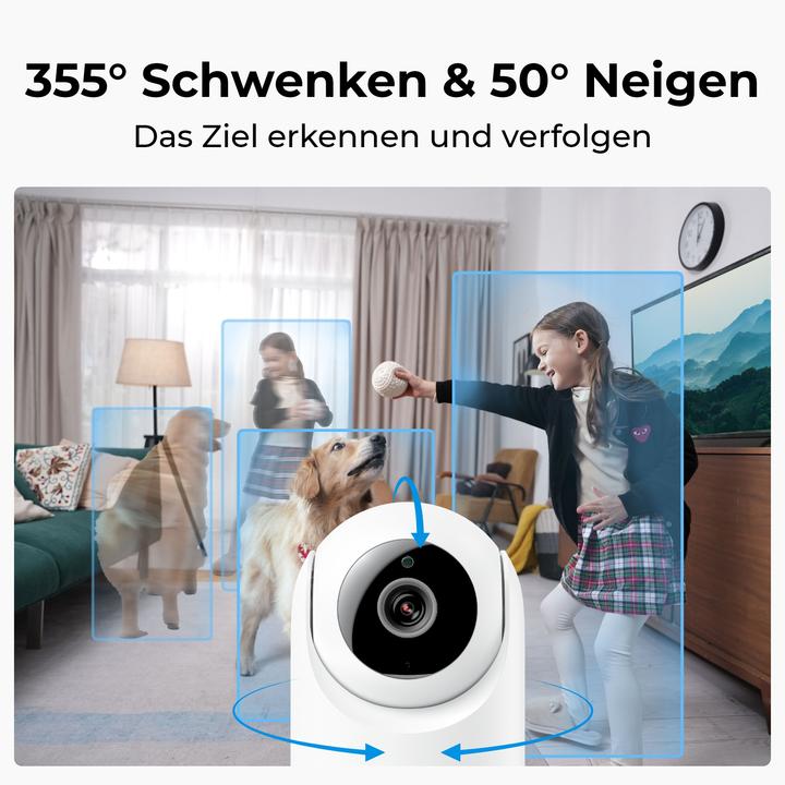 Produktbild Reolink E331 2K+/5MP PT-Indoor Wifi Kamera (2592 x 1920 Pixels)