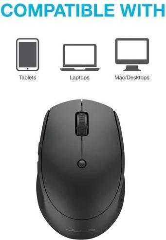 Produktbild JLab Audio JLab GO Charge Bluetooth-Maus, 6 Tasten Verbindung über 2,4 GHz (USB-Dongle) oder Bluetooth (Kabellos)