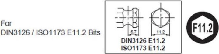 Productafbeelding Koken Bithouder (7/16")
