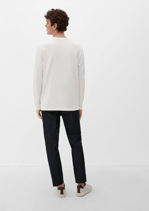 Produktbild s.Oliver T-Shirt Longsleeve mit Frontprint (XXL)