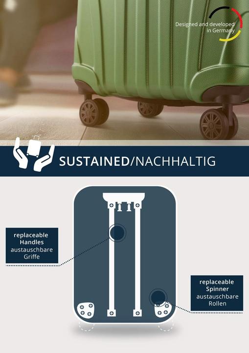 Image du produit Suitline Handgepäck Hartschalen-Koffer (34 l)