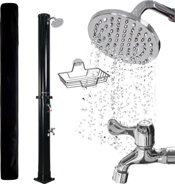 Dönges Solardusche 35L schwarz