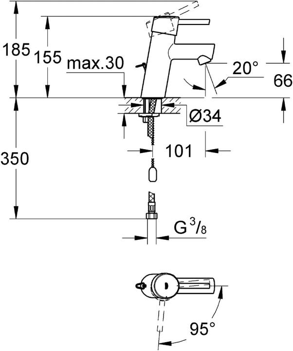 Produktbild Grohe 2338110E