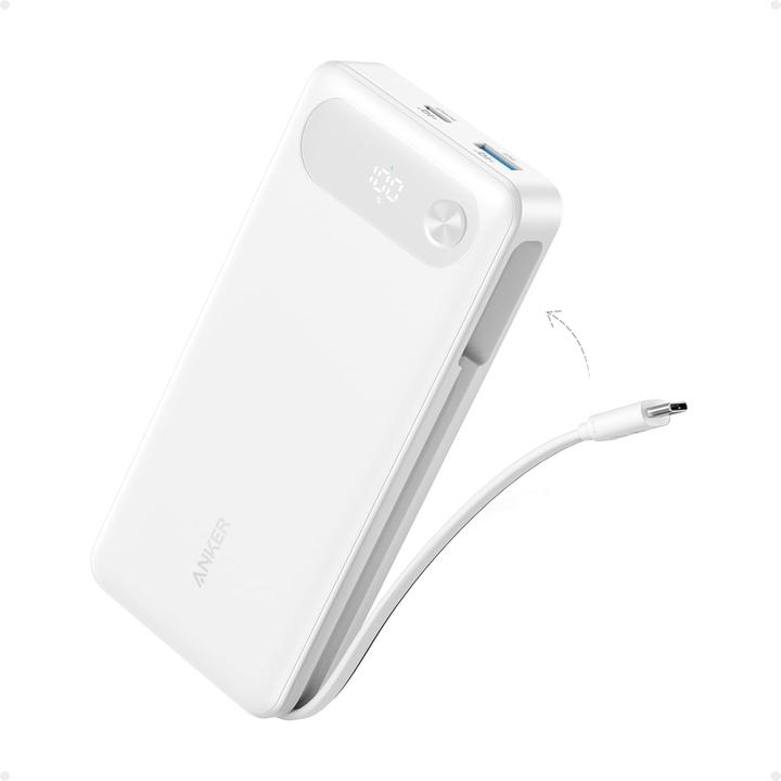 Produktbild Anker Powerbank mit integriertem USB-C-Kabel (20000 mAh, 87 W)