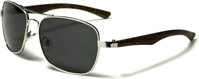 Actual product image Manhattan Polarized Aviator Sunglasses