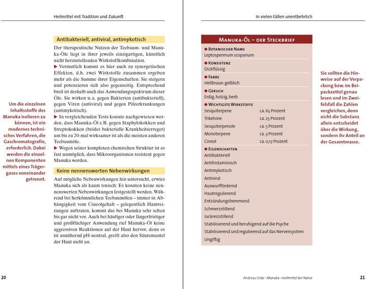 Produktbild Manuka-Heilmittel der Natur (Deutsch, Andreas Ende, 2013)