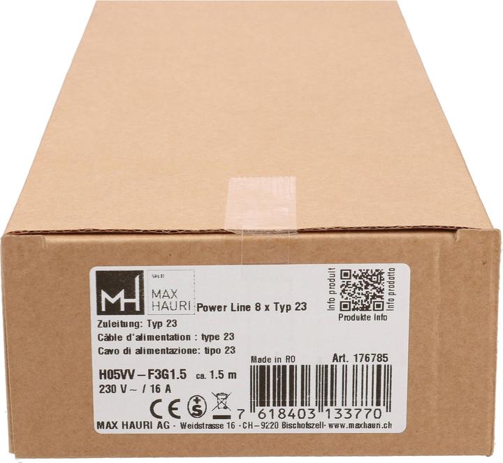 Produktbild Max Hauri Power Line (8x, Typ 23, 1.50 m)