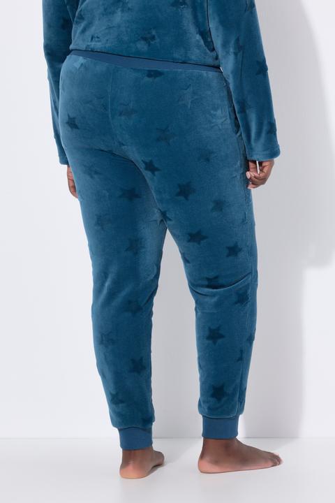 Produktbild Ulla Popken Homewear-Hose, Sternenstruktur, Elastikbund (54, 56)