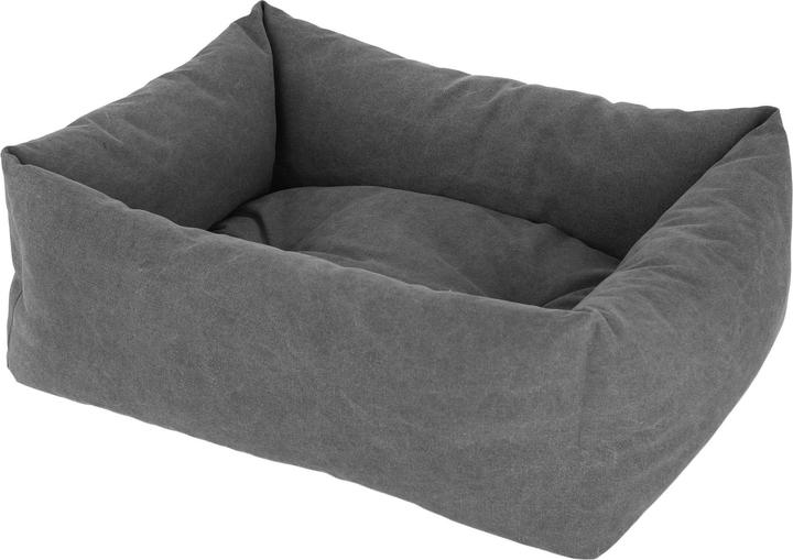 Produktbild Kerbl Kuschelbett Lucca grau, 70x85 cm (Hund, Katze)