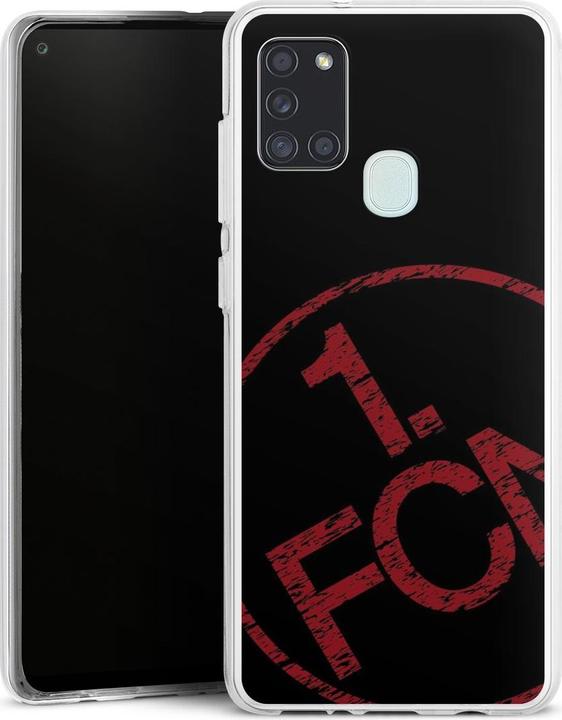 Produktbild DeinDesign Silikon Hülle für Samsung Galaxy A21s Handyhülle Case Smartphone Schutzhülle 1. FCN Fanartikel (Samsung Galaxy A21s)
