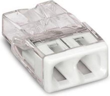 Immagine prodotto Wago CONNETTORE DI SPLITTAMENTO COMPATTO - PER CONDUTTORI SOLIDI - max. 2,5 mm² - 2-CONDUTTORI - CASA