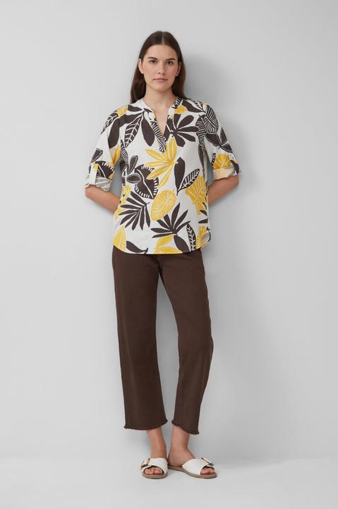 Actual product image S.Oliver Bluse Bluse aus Leinenmix mit 3/4-Ärmeln (46)