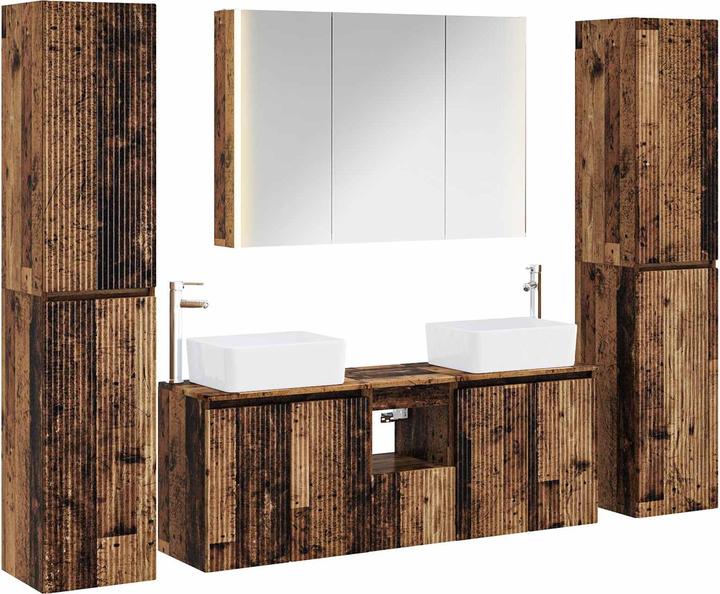Produktbild vidaXL Badezimmermöbel-Set