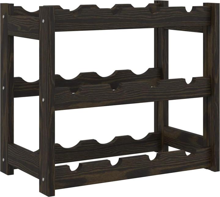 Produktbild vidaXL Weinregal (12 Flaschen, 43 x 25 x 38 cm)