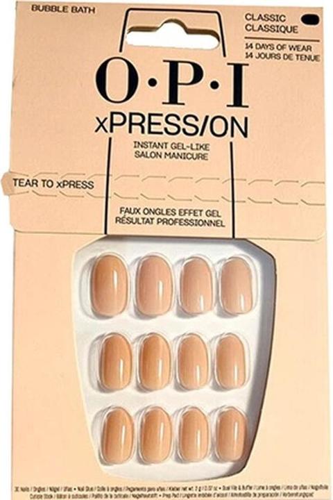 Image du produit OPI Xpress/On Nail Art (Ongles artificiels, Bain moussant)